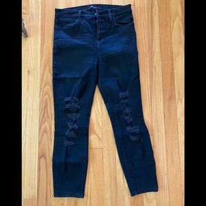 J. Brand ripped jeans